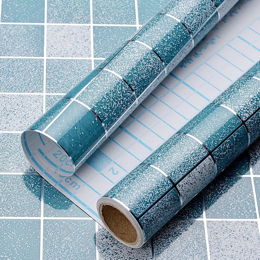 

Кухонные маслостойкие мозаичные обои, самоклеящиеся настенные наклейки, устойчивая к высоким температурам алюминиевая пленка из фольги, п...