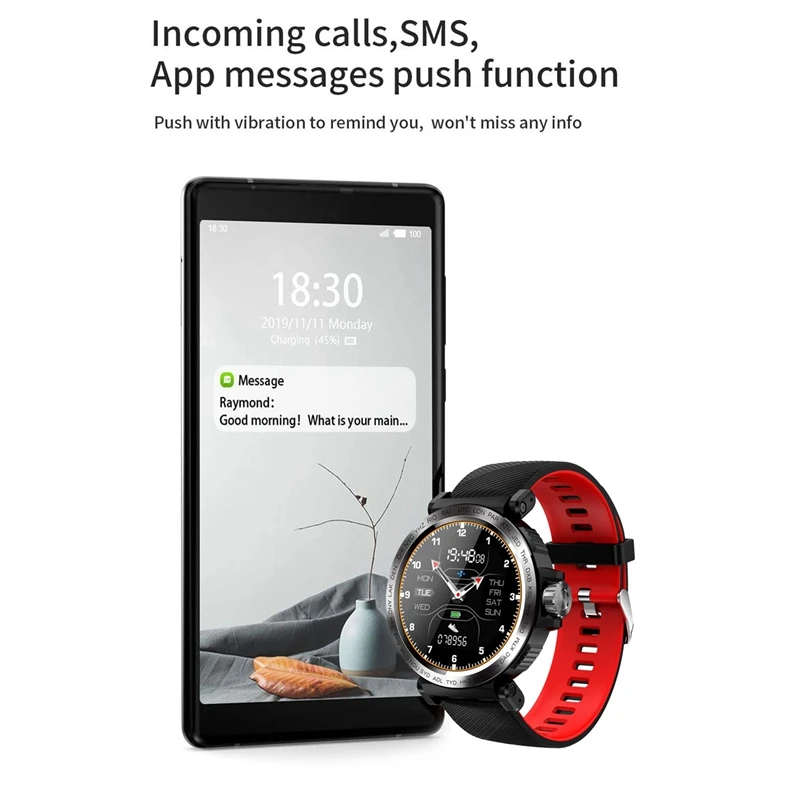 Многофункциональные спортивные Смарт-часы ligent для мужчин и женщин S18 Full Sn-Touch IP68