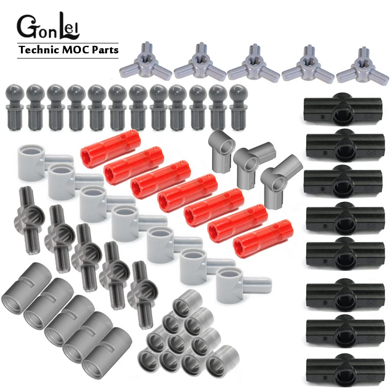 20 шт./лот технические детали для штифтов техническая ось тоуболл кирпичные MOC