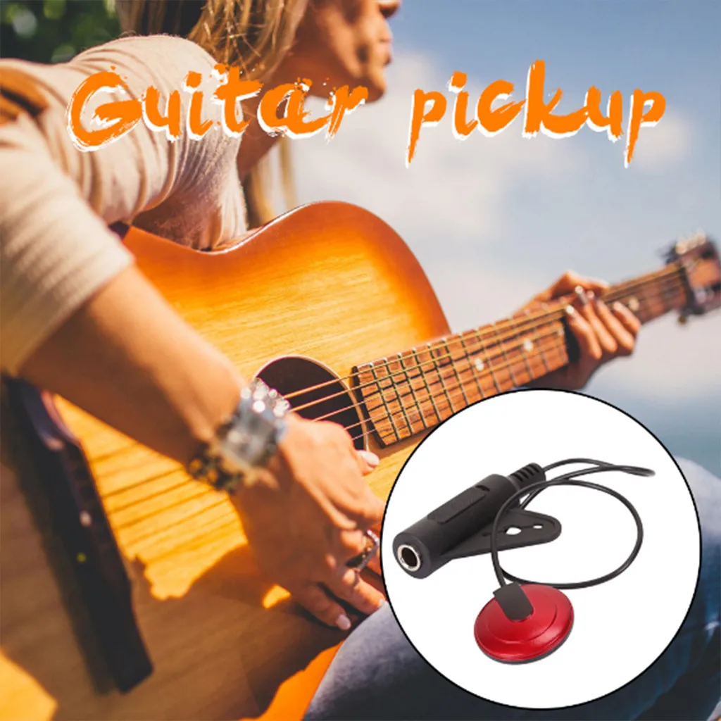 Гитарный пикап AD 20 преобразователь & для скрипки укулеле музыкальный контактный