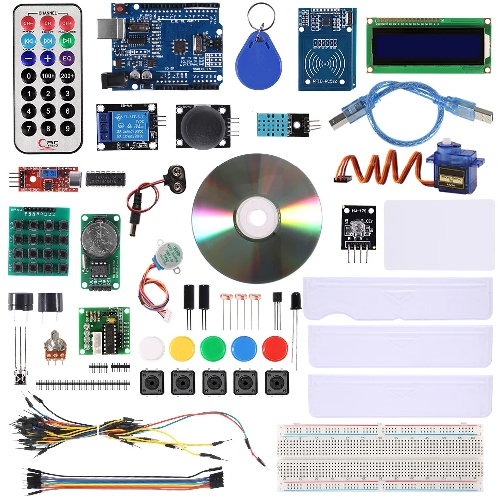 Стартовый набор с радиочастотной идентификацией для Arduino UNO R3 Обучающий в