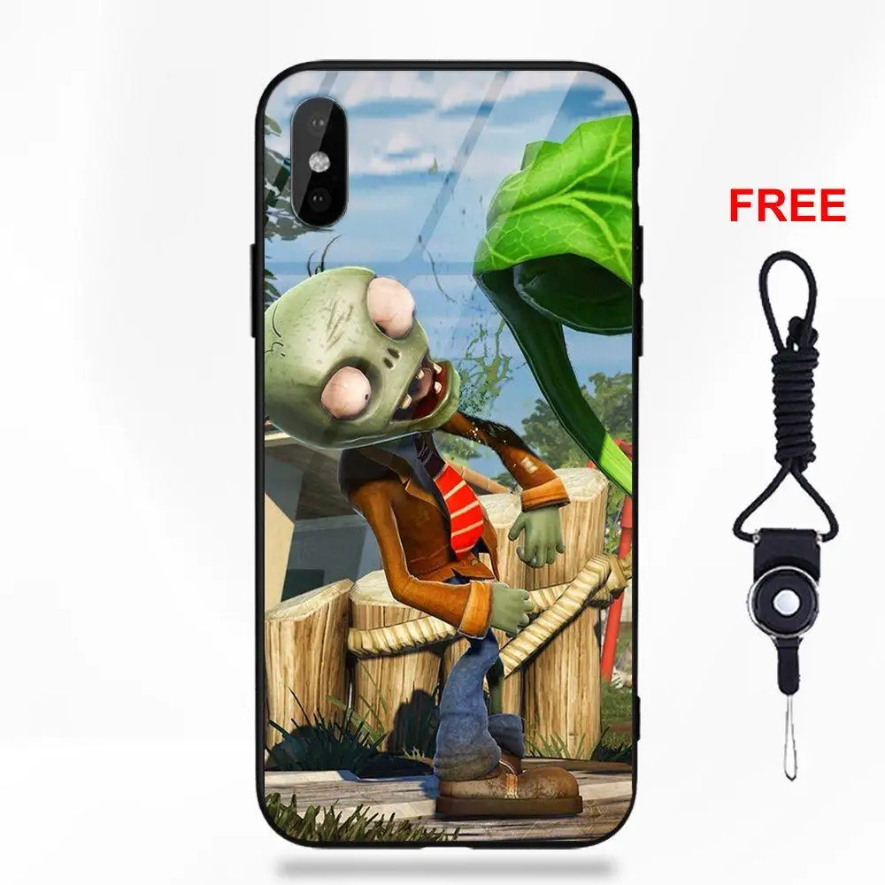 Для Apple iPhone 5 5C 5S SE 6 6S 7 8 Plus X XS Max XR Мягкий ТПУ оправа закаленное стекло хипстер чехол