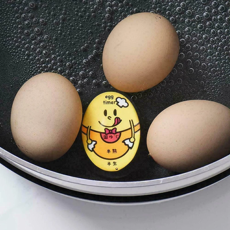 

Changing Egg Timer Resin Material Perfect Boiled Eggs By Temperature Kitchen Helper Egg Timer Red Timer Tools