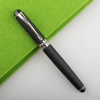 luxury brand jinhao x750 silver stainless steel fountain pen medium 18kgp nib school office name ink pens gift stationery