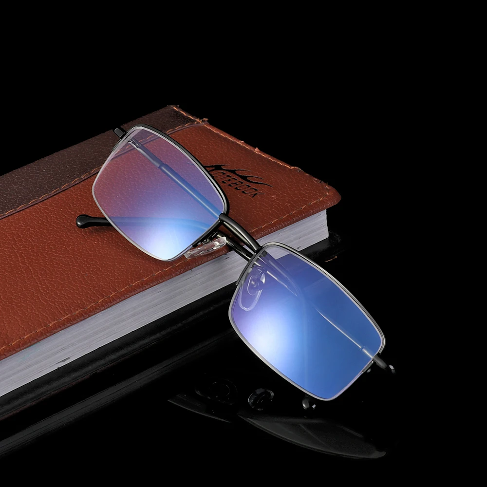 Титановая оправа прогрессивные Мультифокальные очки для чтения мужчин и женщин