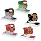 10 шт., одноразовые маски для лица для детей