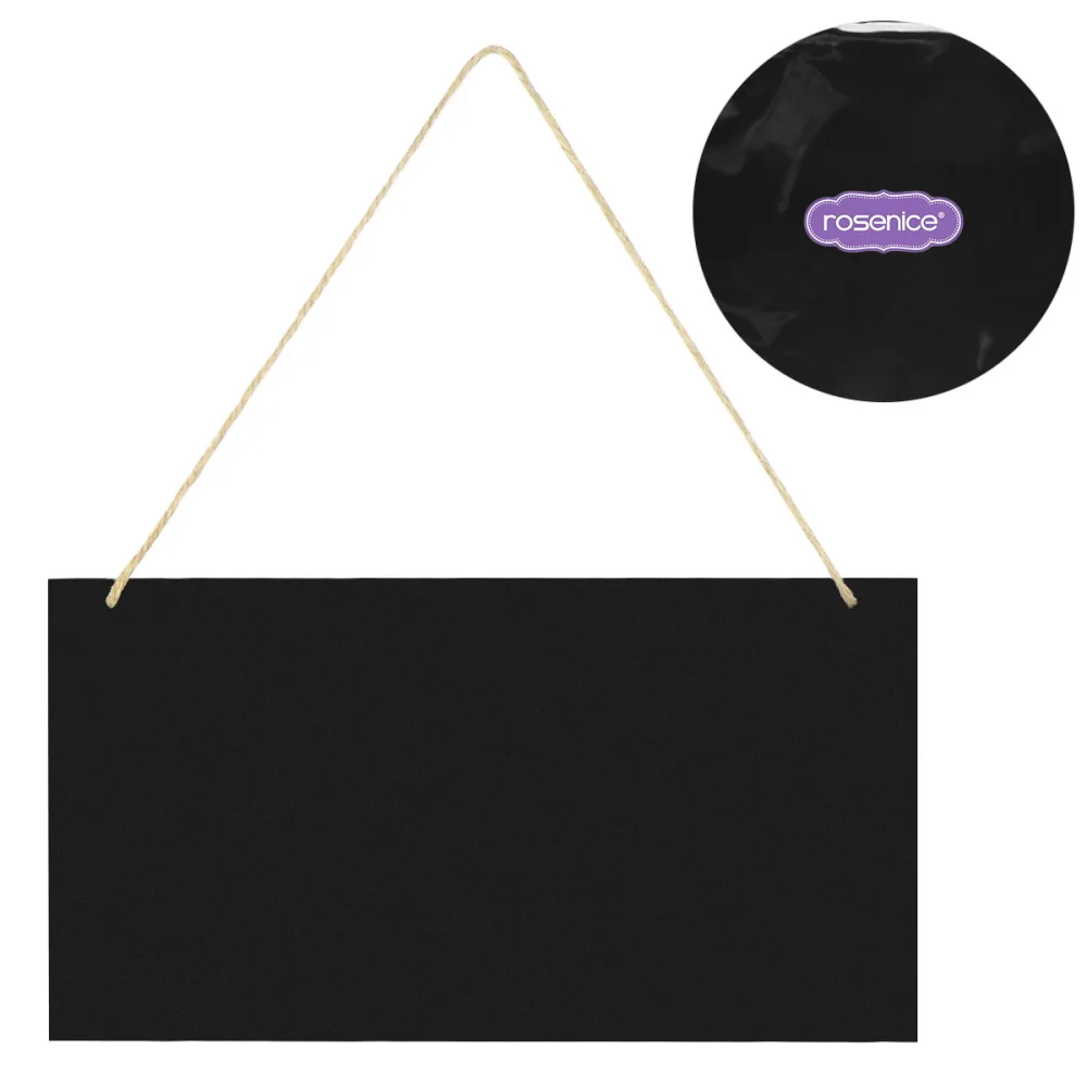 

ROSENICE 1PC Erasable Chalkboard Blackboard Message Board Sign