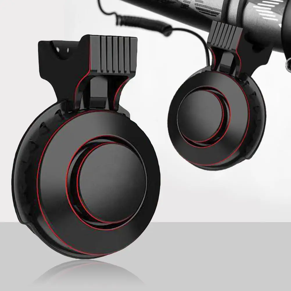 

Waterproof Electronic Bicycle Horn USB Rechargeable Loud Volume Cycling Handlebar Electric Bike Ring Mini Alarm Bell Accessories