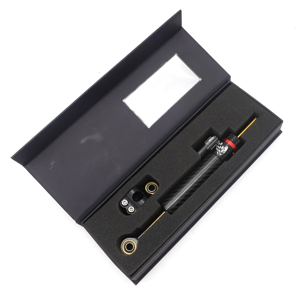 Универсальный Регулируемый демпфер рулевого управления dimoктор для Kawasaki Ninja 400 300