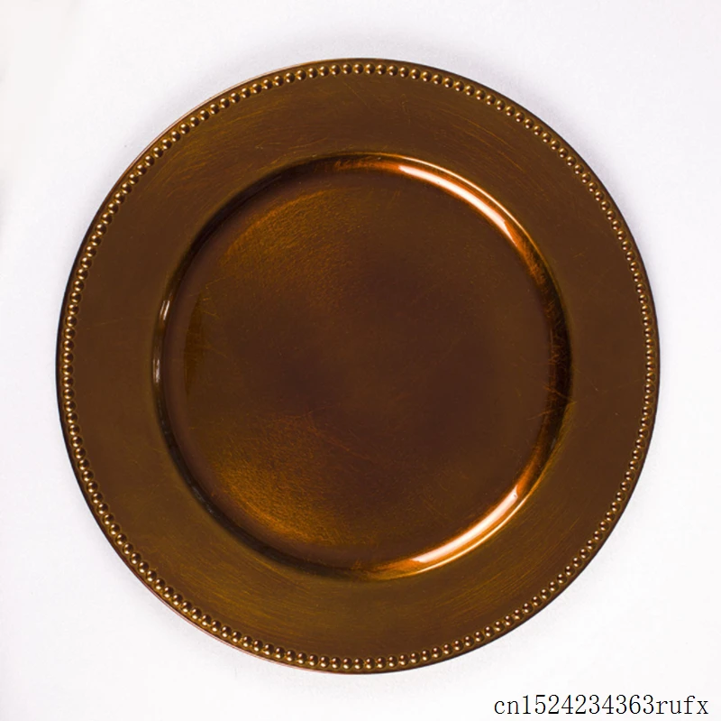 100 шт. классические тарелки для зарядных устройств|Наборы столовых приборов| |