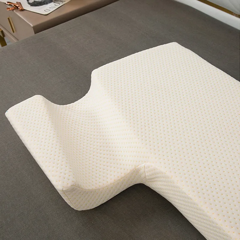 値段 低反発枕のカップル枕手の圧力緩和ヘルプ睡眠空間メモリ枕ダブルアーム枕頚椎枕