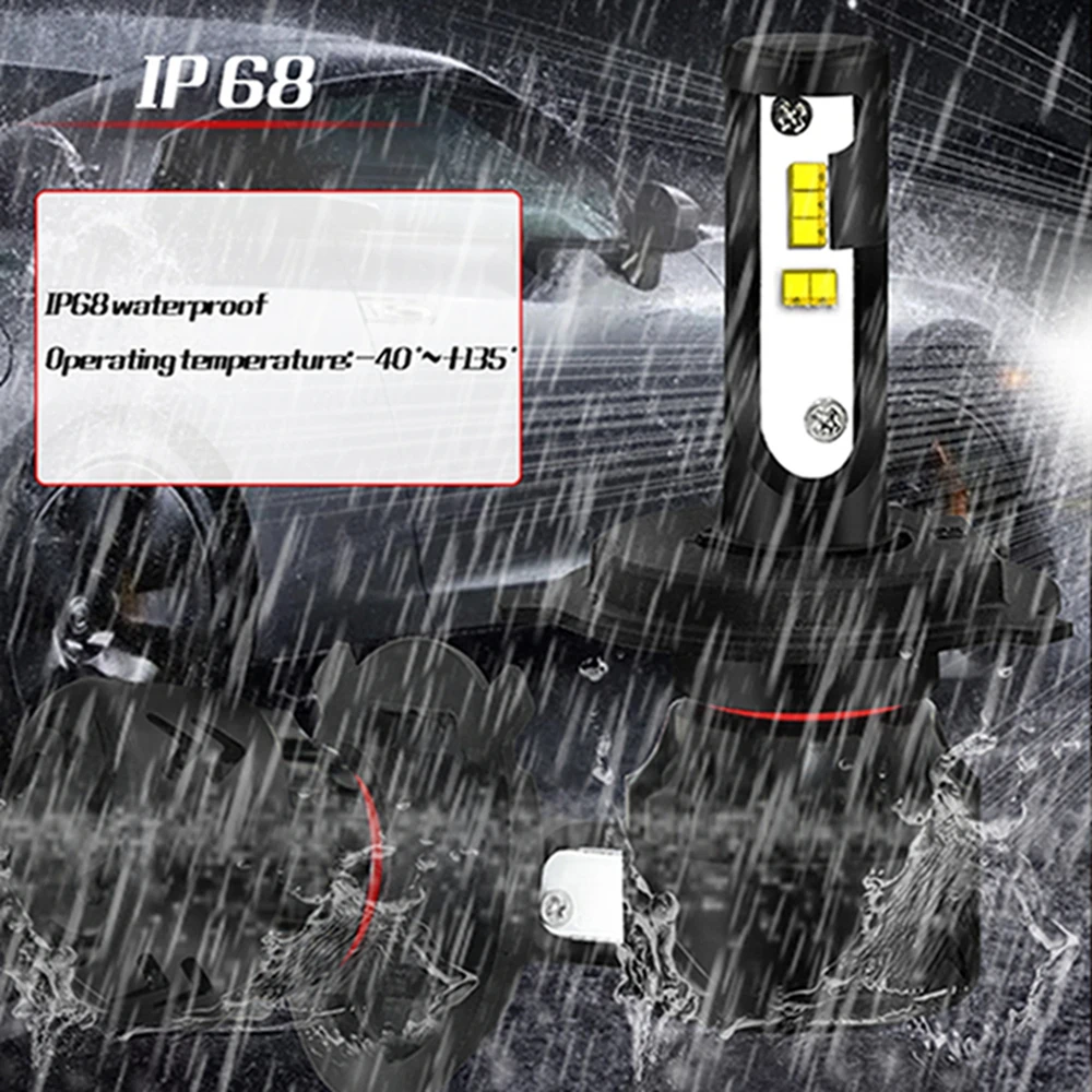 Ароуз H4 Hi lo луч H7 H11 H1 9005 9006 светодиодный Автомобильный головной светильник