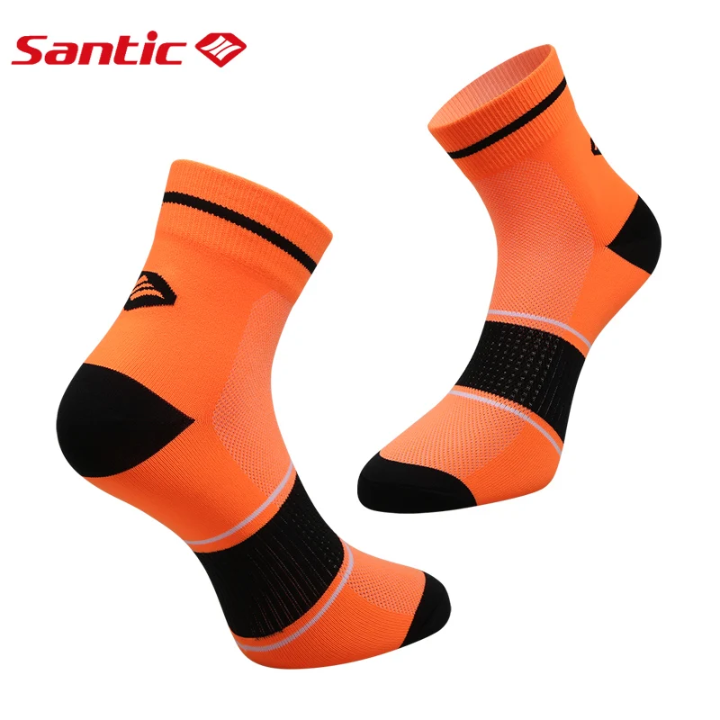 Носки велосипедные Santic 5 цветов дышащие для горных и шоссейных велосипедов|Носки