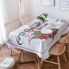 Рождественская Ферма грузовик Рождественская елка Свадебная скатерть водонепроницаемый маслостойкий обеденный стол Обложка кухня дом
