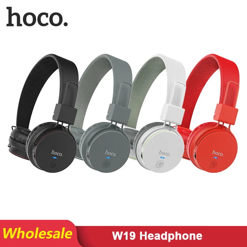Спортивные Bluetooth наушники HOCO W19 2 шт./лот оптом беспроводная гарнитура геймерские