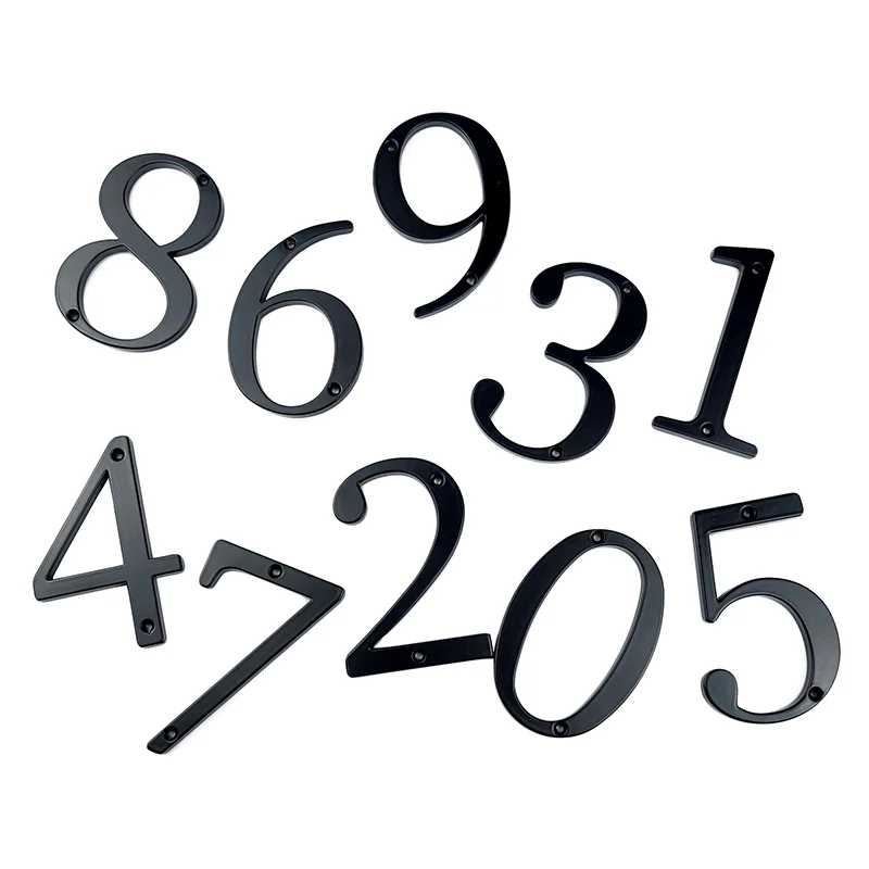 10 см большой современный дом номер двери домашний адрес почтовый ящик Номера для