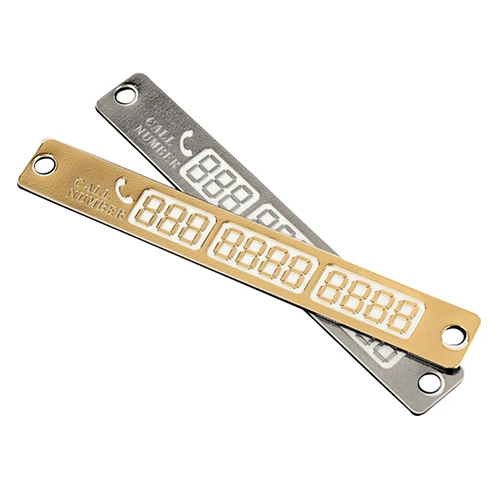 1 шт. Автомобильная светящаяся Временная Парковка Стоп знак номер телефона