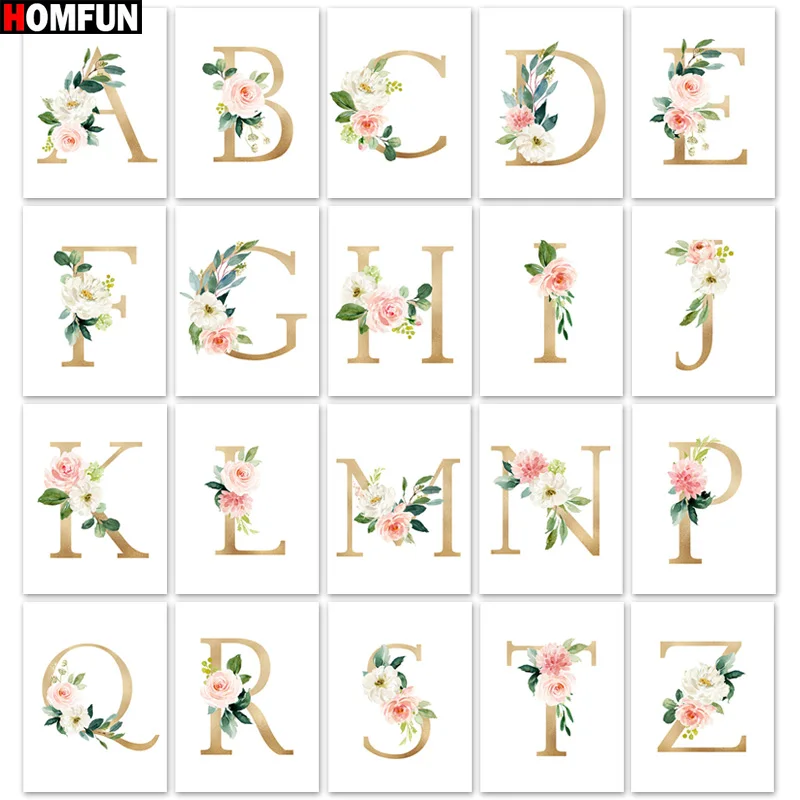 Алмазная 5D Вышивка HOMFUN цветы розы картина сделай сам с полными