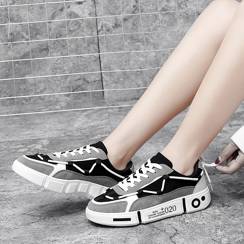 Seedstar/Мужская и женская обувь Женская повседневная Мужские кроссовки Цвет черный