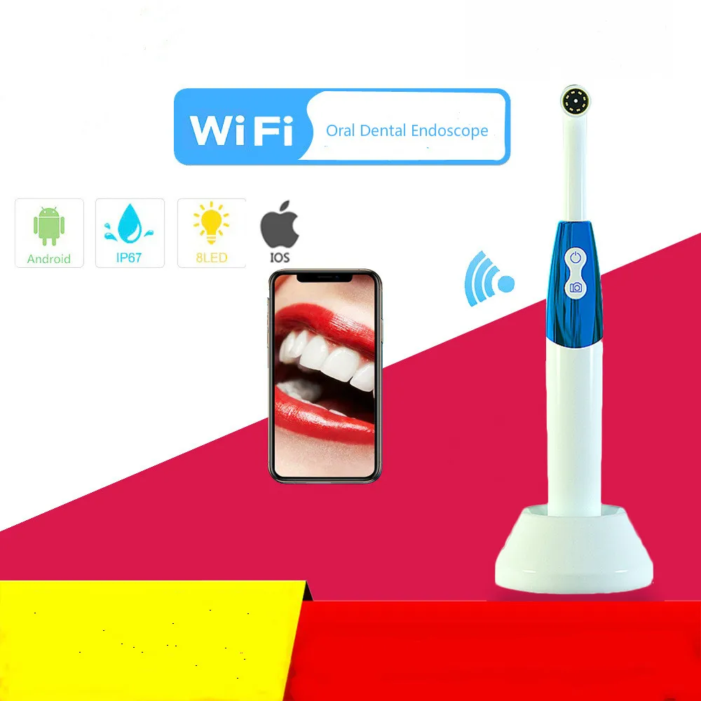 Wifi визуальный стоматологический эндоскоп проводной медицинский 11 мм бороскоп