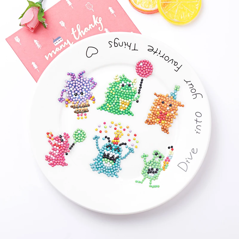 Красивая DIY Алмазная Вышивка Животных картина полная дрель детские игрушки