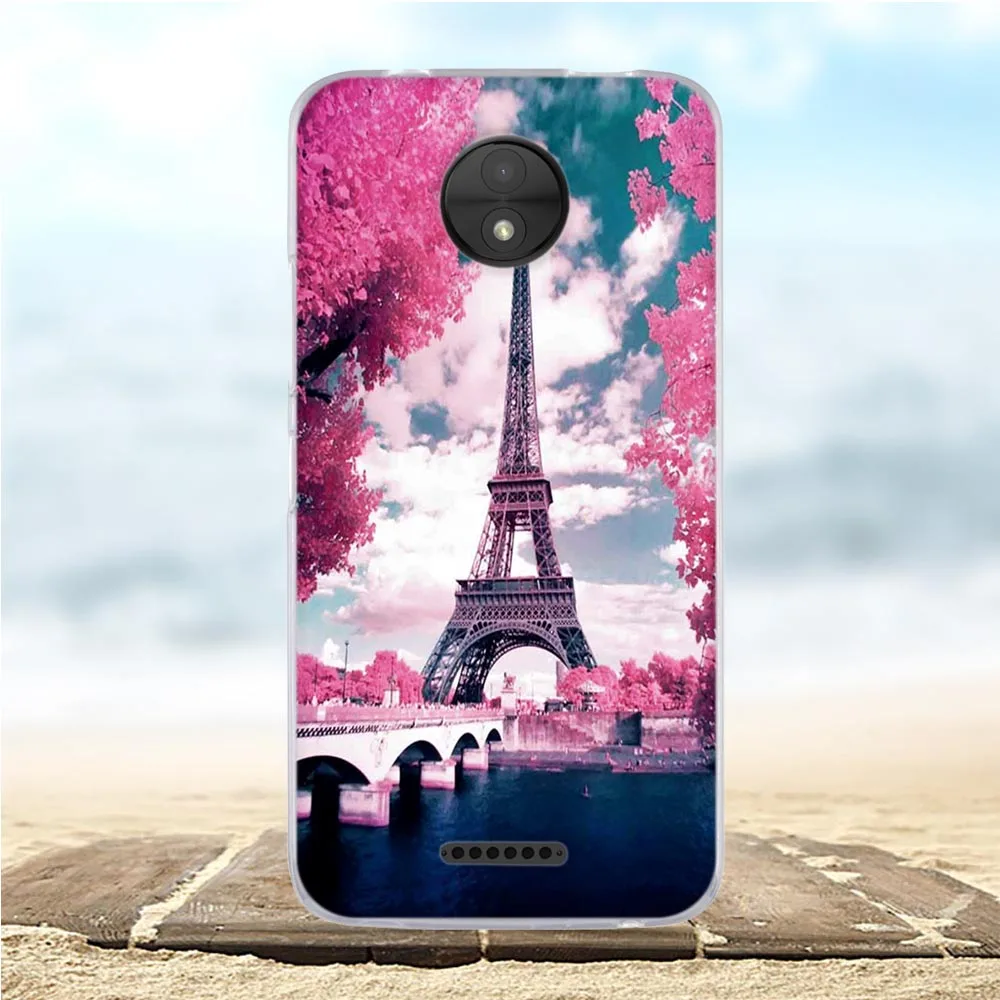 Чехол для Motorola Moto C 2017 Мягкий силиконовый чехол из ТПУ XT1750 XT1754 чехлы телефонов 3D