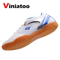 men professional table tennis shoes women light weight badminton shoes breathable tennis sneakers white blue tennis shoes