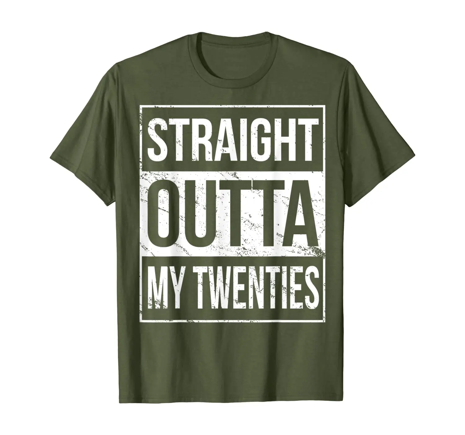 

Straight Outta My Twenties TShirt Funny 20th Birthday Gift