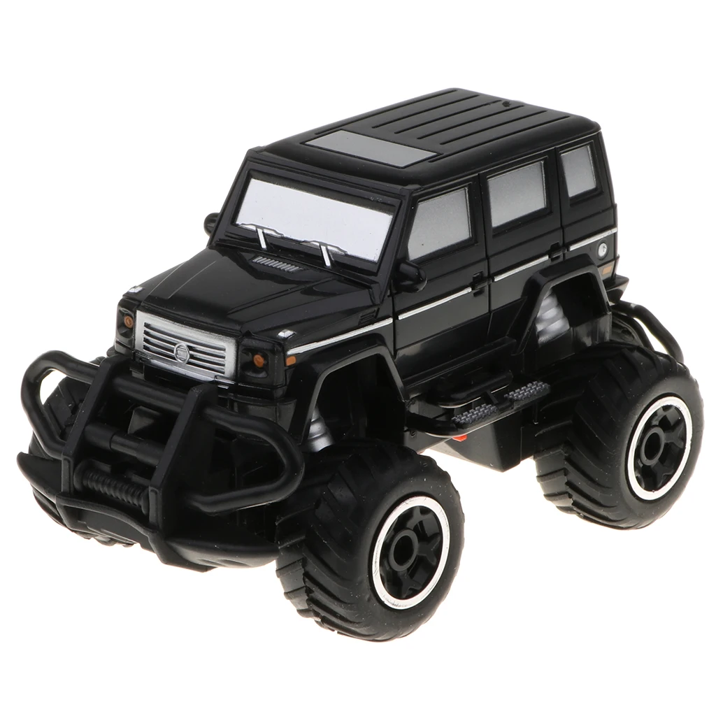 

1/43 Remote Control Monster Truck Crawlers Off-road Racing Car Buggy Toy High Speed RC Vehicles Model - Black
