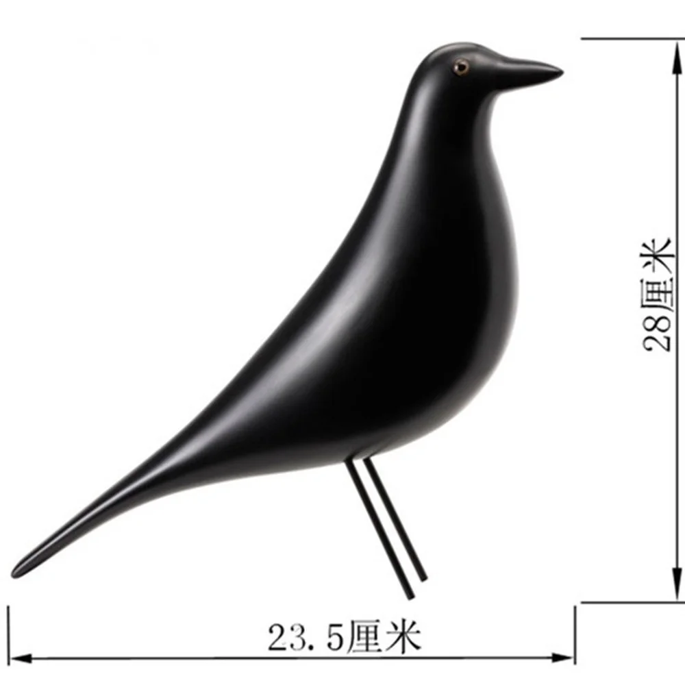 Птица голубь в скандинавском стиле украшение для семьи простое искусственное