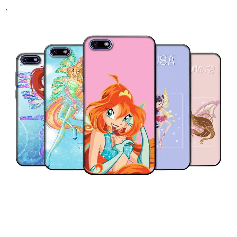 

Girl Winx Clubs Phone Case For Xiaomi Mi5 Mi6 Mi8 Mi9 Mi10 F1 X Se Lite Pro Note Mix 2 3 10 Cover