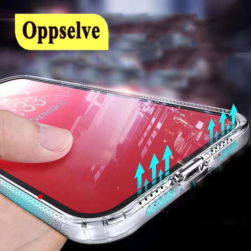 Противоударный Прозрачный чехол для iPhone XS Max XR X R 8 6 6S S 12 11 мягкая задняя крышка из