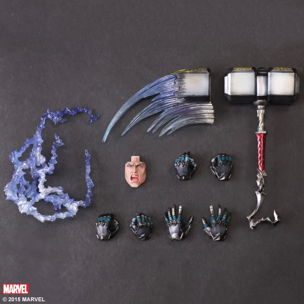 

Play Arts Marvel Super Hero Thor Action Figure Toy Collection