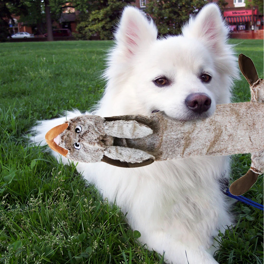 Игрушки для собак жевательные свистки писк питомца волк животное кролик