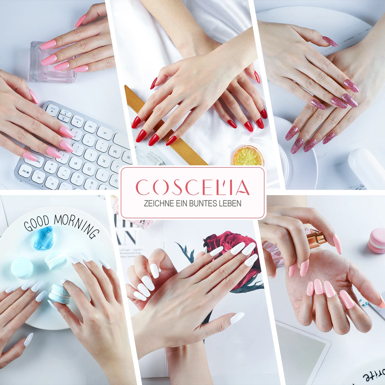 

Gel Polish COSCELIA 48 Colors 10ML Gel Varnishes Hybrid Nail Supplies For Building Nails Art For Professionals Manicure Beauty