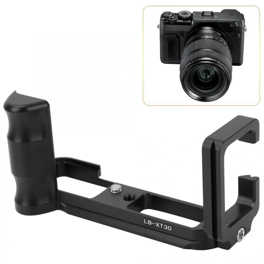 Металлический быстроразъемный держатель l-образной пластины, вертикальная рукоятка, кронштейн для беззеркальной камеры Fujifilm X-T30
