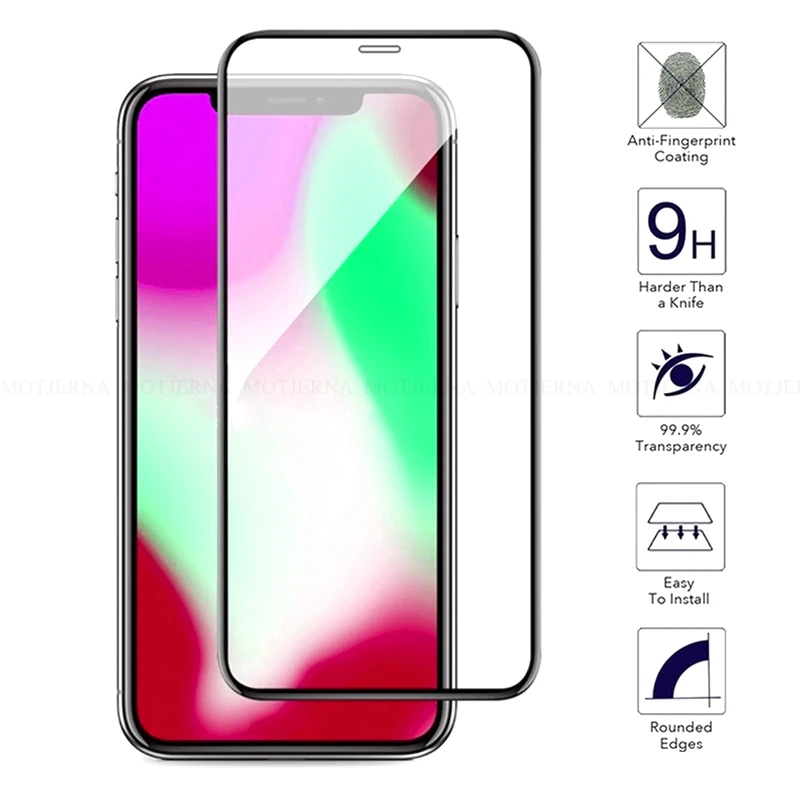 Полное покрытие пленка для iPhone 11 2019 5 8 6 1 дюймов Переднее стекло защитное