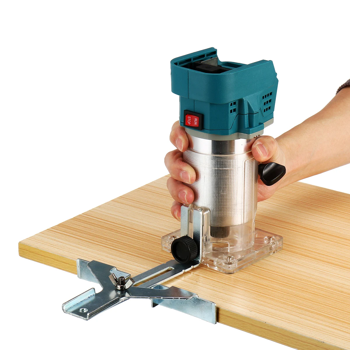 

18V 850W Cordless Electric Trimmer Wood Hand Trimmer Engraving Slotting Trimming Carving Machine Router Wood for Makita Battery