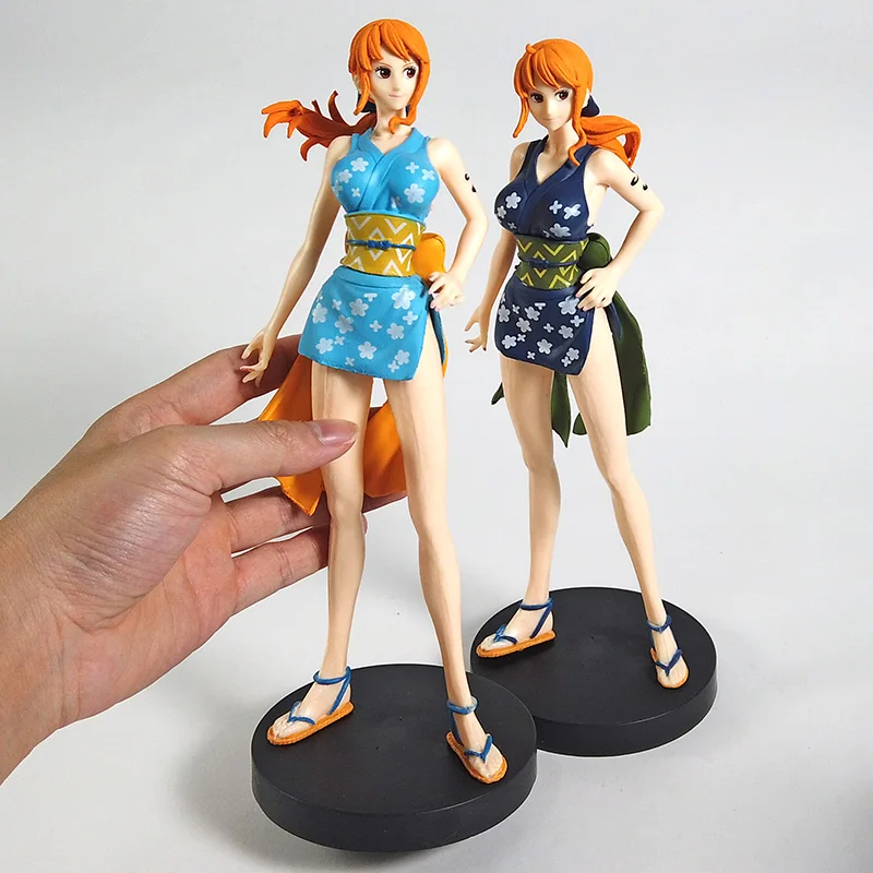 

Anime Figure One Piece Kimono Nami Puppet Model PVC Toy Exquisite Boxed Decoration Children's Gift