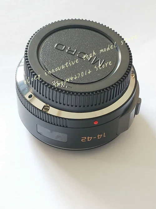 Абсолютно YUNEEC 14-42 F3.5-5.6 ASPH OIS зум-объектив для Panasonic для Olympus Micro 4/3 SLR камера 14-42 мм GF3 GH4 GF9