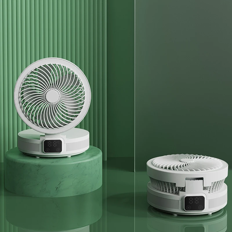 

Nightlight Fans Temperature Display Smart Control with APP,Portable Fan for Home Baby Air Conditioner Ventilador Automation Kits