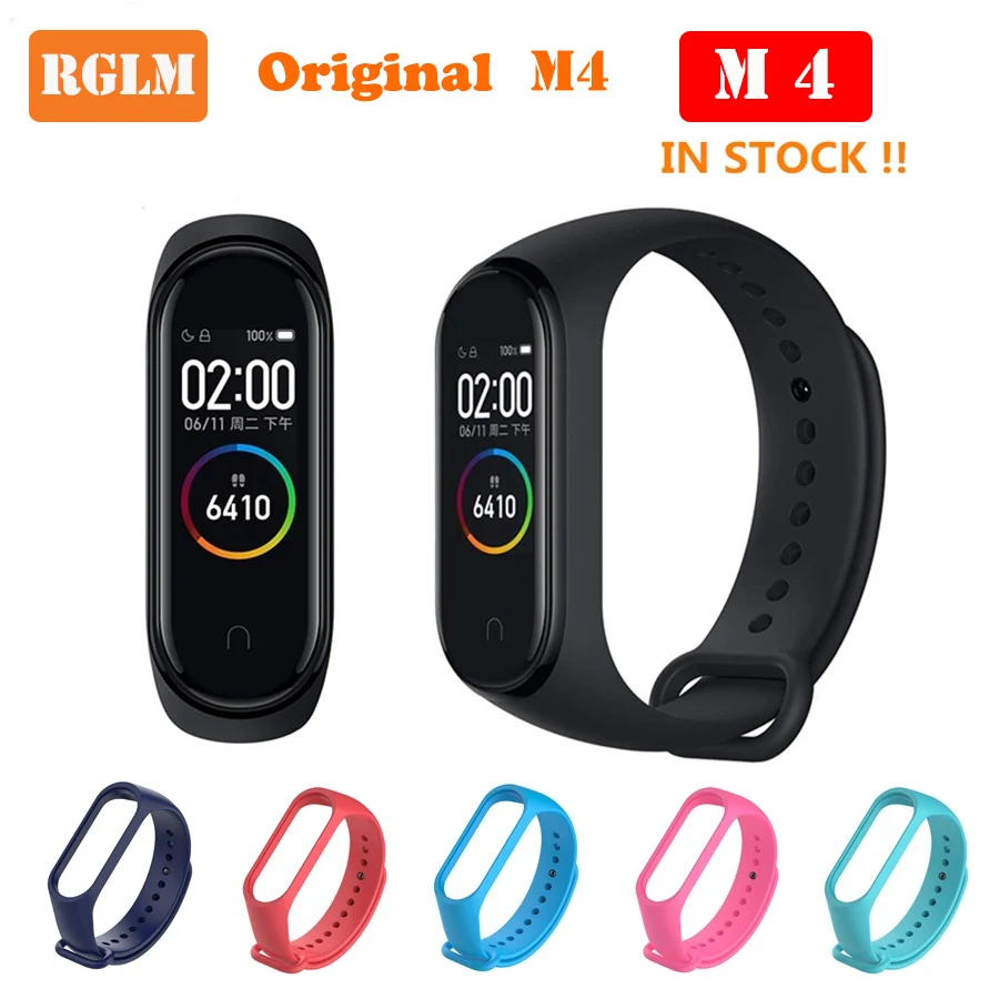 RGLM M4 Smartband фитнес трекер умный Браслет монитор артериального давления пульса