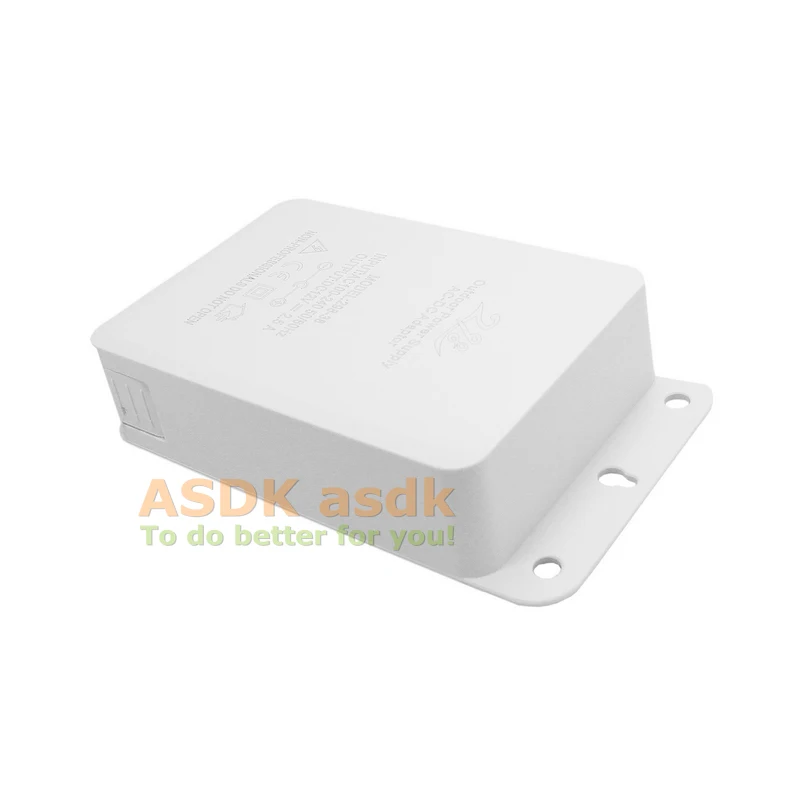 Водонепроницаемый адаптер питания для камеры видеонаблюдения 100 240 в перем. Тока