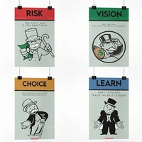 monopoly printable art download monopoly collection digital wall art