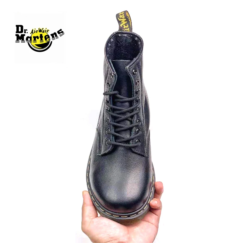 Мужские и женские классические ботинки Dr.Martens из 1460 мягкой натуральной кожи