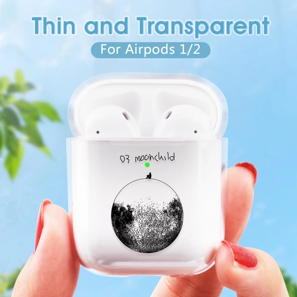 Чехол для AirPods 1 2 Air Plane чехол Apple Airpods мультфильм беспроводные наушники жесткий