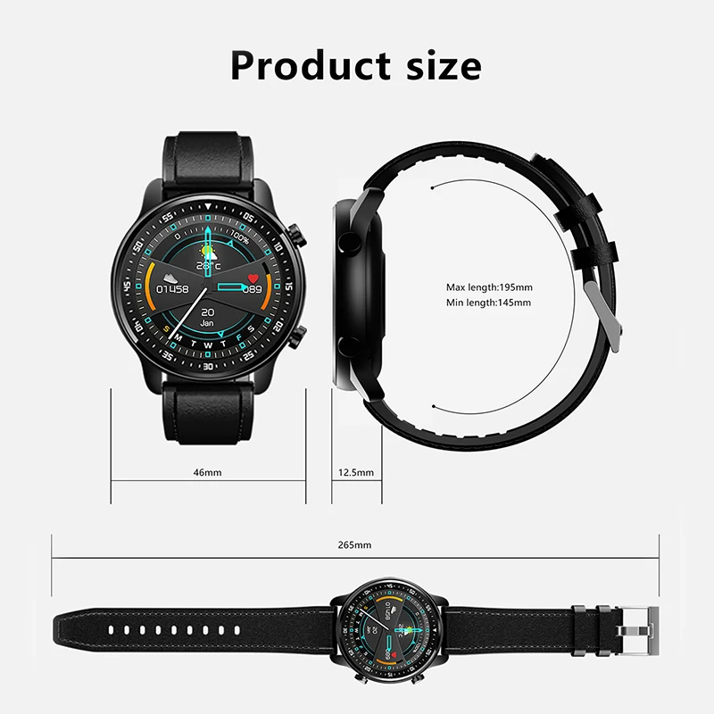 

MT1 smart watch men wrist fashion bracelet Bluetooth Call Message Reminder sports health smartwatch for iphone Android