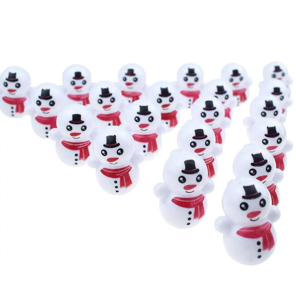 

21pcs Christmas Mini Snowman Tumbler Toys Classic Cute Funny Kids Gifts Lovely Learning Educational Toys Gadgets Boys Girls