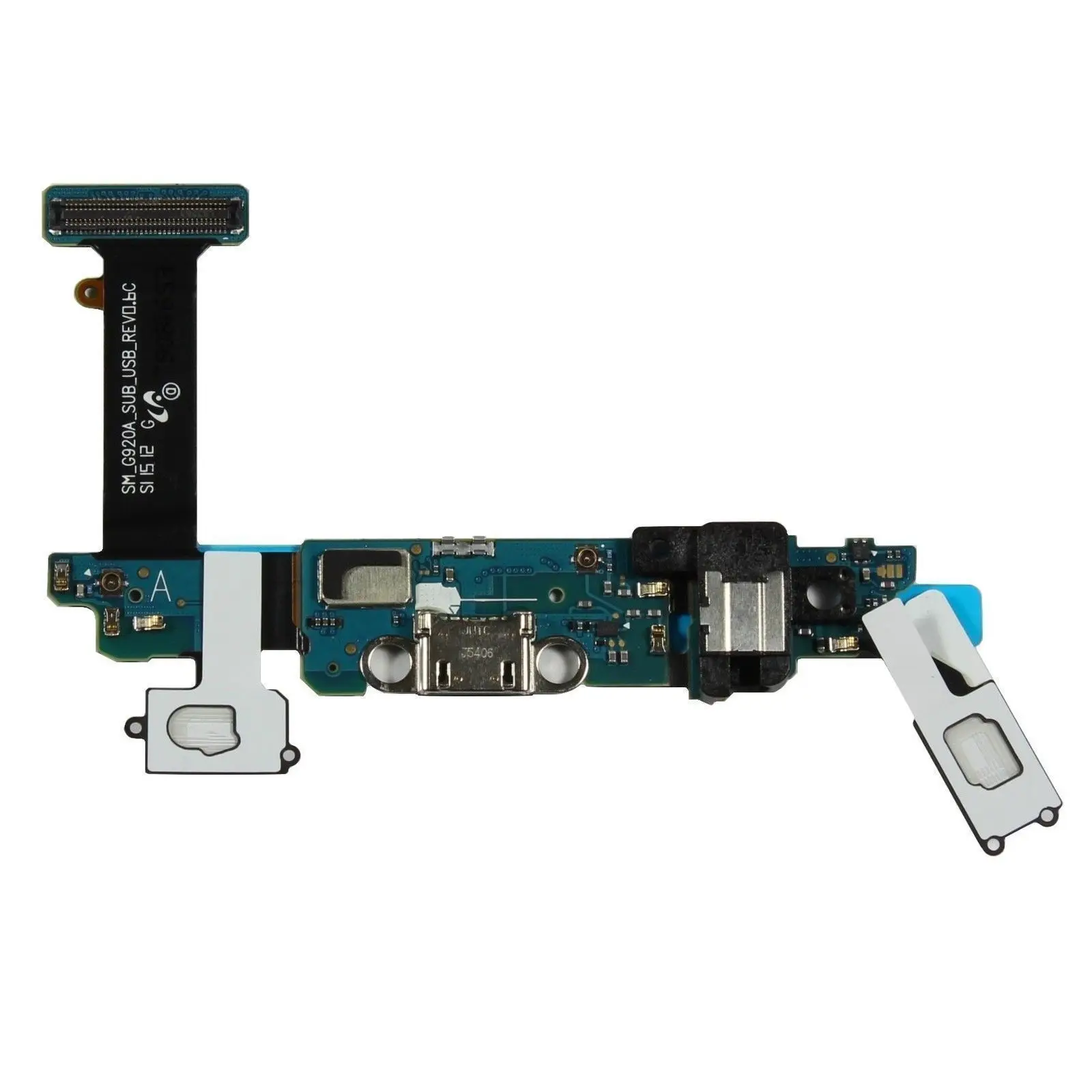 Для samsung Galaxy S6 Европа SM-G920F/Корея SM-G920S/G920K/Китай SM-G9200/G920i зарядный порт док-станция с гибким кабелем
