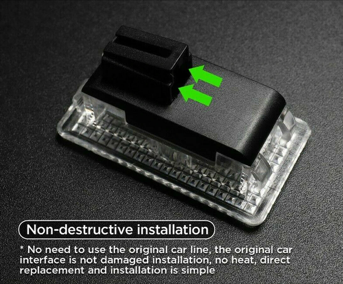 4 шт. светодиодные лампы для внутреннего освещения Tesla Model 3 S X|Декоративная лампа| |